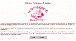 Desktop Screenshot of cowboysandkidillacs.com